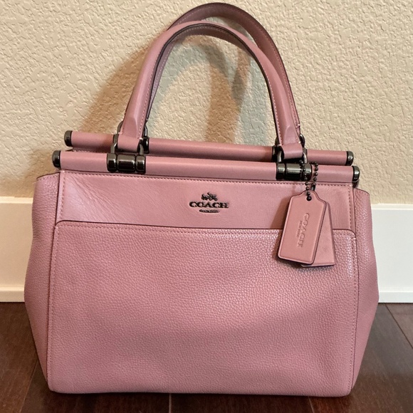 COACH GRACE bag in Dusty Rose/Dark Gunmetal - Picture 1 of 6